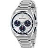 Maserati Orologio Uomo Maserati in Acciaio Trimarano Cronografo R8873632001 Argento