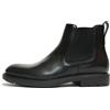 Nero Giardini SCARPE UOMO NERO GIARDINI STIVALETTI CON ELASTICI BEATLES I001663U NERO PELLE