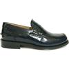 EXTON SCARPE UOMO EXTON MOCASSINI ELEGANTI COLLEGE 102 BLU ESTATE SCONTO