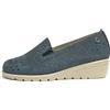 CINZIA SOFT SCARPE DONNA SHOES MOCASSINI TRAFORATI COMFORT IV2721740 NAVY BLU