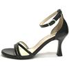 NERO GIARDINI SCARPE DONNA SANDALI ELEGANTI CON TACCO A ROCCHETTO E410120DE NERO