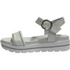 NERO GIARDINI SCARPE DONNA SANDALI SANDALETTI BASSI E307812D BIANCO PELLE