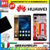 Huawei DISPLAY LCD+TOUCH SCREEN+FRAME PER HUAWEI P9 EVA-L09 SCHERMO NERO BIANCO ORO