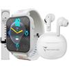 TECHMADE DREAMER CASSA WHITE+CINTURINO WHITE+CINTURINO PATTERN ACQUATIC LINE+EAR