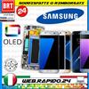 Samsung DISPLAY LCD+TOUCH SCREEN+FRAME ORIGINALE PER SAMSUNG GALAXY S7 EDGE G935F VETRO