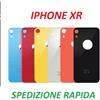 Per Apple VETRO SCOCCA POSTERIORE BACK COVER IPHONE XR BIG HOLE