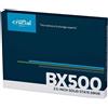 Crucial SSD 500GB CRUCIAL BX500 Disco Solido Unità Interna 2.5" SATA