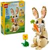 LEGO 31162 CREATOR 3 IN 1 ADORABILE CONIGLIO