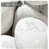 Granulati Zandobbio Ciottoli ornamentali da giardino pietre sassi di marmo Bianco Carrara sacco 25Kg