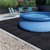 OLIVO.shop Sottofondo piscina Tappeto morbido sotto piscina Base piscine modulare GYMMY 4pz