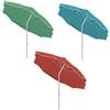 cosedacasa Ombrellone da mare con snodo 240cm per piscina giardino terrazzo balcone in allu