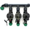 KIT IRRIGAZIONE 3 ZONE PRATO GIARDINO ELETTROVALVOLA COLLETTORE 20 1/2" BACCARA