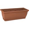 Non applicabile Hobby&Style Vulcano Balconetta con Riserva ad Incastro, Terracotta, 60 cm