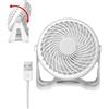 Mini ventilatore da scrivania tavolo alimentazione USB per pc computer portatile