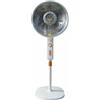 DCG Eltronic Stufa Elettrica al Carbonio da Pavimento 900 W Bianco Arancio SA9680