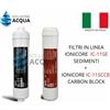 SOLUZIONEACQUA FILTRO IN LINEA IONICORE IC-11 SCCB+IC-11 SEDIMENTI 0,5 MICRON DEPURATORE ACQUA