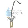 soluzione acqua 2013 RUBINETTO DI PRELIEVO CON MANIGLIE A 2 STELLE 2 VIE 1/4"