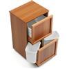 Arredamenti Italia - Raccoglitore di differenziata - Art. 874 Madera 4