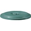 STEFANPLAST Coperchio VERDE ricambio per bidoni industriali da 100 a 120 litri diametro cm 5