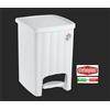 STEFANPLAST PATTUMIERA MARGHERITA CON PEDALE LT.20 BIANCO
