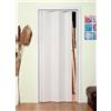 Saba Porta a Soffietto da Interno 83x214 cm in PVC Caroline Bianco Frassino