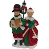 Cantori coro di natale Famiglia bimbi cantanti in tessuto decorazioni natalizie