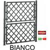 Stefanplast KIT SPALLIERA 4 PEZZI RETTANGOLARE ITALIA BIANCO PER FIORIERA ITALIA