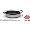 BALLARINI 1889 TEGAME ALLUMINIO 2 MANICI CM.32 ANTIADERENTE