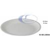 LEONE SRL PIATTO PIANO MELAMINA LE PERLE CM.23X2h TAVOLA CUCINA ANTIPASTO