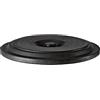 STEFANPLAST Coperchio NERO ricambio per bidoni industriali da 100/ 120 litri diametro cm 53