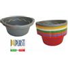 DUPLAST Bacinella tonda Vulcano, vari colori, diamentro cm 40x17h