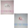 cosedacasa Porta foto rosa celeste album per bambini bimbi da 100 per ritratti 13x18 modern