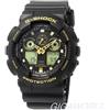 Casio Orologio Uomo Casio G-Shock GA-100GBX-1A9 | Design Nero e Oro | Analogico-Dig...