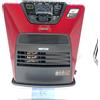 Toyotami Toyotomi Riscaldatore ibrido elettrico ad olio di cherosene LC-SHB40N Rosso 9...