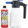 FULLCARX Kit Shampoo con Spruzzatore a Pressione Automatico Elettrico, Detergente Schiuma Attiva Snow Foam PH Neutro, Foamer a Batteria Ricarica USB, Pulizia Esterna Auto, Prodotti Detailing