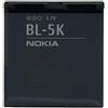 Nokia Batteria originale C7 N85 N86 701 X7 BL-5K pila di ricambio ioni litio new
