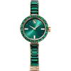 Swarovski Orologio Swarovski Matrix Bangle Verde 5690808 Donna Acciaio Oro rosa Watch