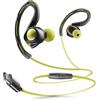 cellularline - Auricolare in-ear SPORT USB-C - Bluetooth - Archetto sportivo per Maggiore Stabilità - Microfono integrato - Tasto di Risposta alle Chiamate - Lime