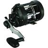 Okuma Fishing Okuma CLX-200La Classic Levelwind Star Drag Casting Bobina, 200 Bobina, 4.1: Rapporto di trasmissione, 58,4 cm Velocità di recupero, 5,4 kg Max Drag, Ambidestro, Nero