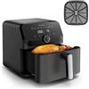 Moulinex Easy Fry Mega Friggitrice ad aria Coal Grey 7.5L EZ855HF0