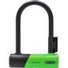 ABUS Lucchetto 410K Ultra per bicicletta ed e-scooter - Robusto lucchetto per bicicletta con pratico supporto per il trasporto sulla bicicletta - Accessori per bicicletta - Variante 150HB140 Verde +