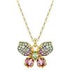 Swarovski Collana Swarovski Idyllia Farfalla Pendente 5709950 necklace Dorata Multicolor