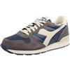 Diadora Sportswear Camaro - Sneakers Basse In Suede Blu - Uomo Scarpe Sneakers