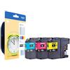 Brother KIT 3 CARTUCCE ORIGINALI BROTHER LC125XLRBWBPDR LC-125XL C M Y MFC-J 6920 DW