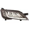 taros trade TarosTrade 37-0369-R-91243 Faro Anteriore Con Motore Per Lampadine H7 Nero Per Citroen JumLato Destro
