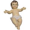 PuntoCasaStore® Gesu' bambino presepe lungh. 40 cm cm statua bambinello largh. 28 cm LES-25426-