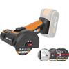 Worx Mini Smerigliatrice Chopper a Batteria Solo Corpo Macchina Worx Wx801.9