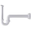 TEA - OMP SIFONE ORIENTABILE OMP 222.854.6 SENZA PILETTA IN ABS BIANCO PER LAVABO E BIDET
