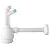 TEA - OMP SIFONE FIASCO OMP 6209.744.5 IN ABS BIANCO PER LAVELLO A 1 BACINELLA