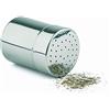APS multiuso Giesser / - spargisale e spargipepe diametro circa 5,5 cm, altezza 7,5 cm con diametro ca, 1 mm fori contenitore in acciaio inox, spargisale e spargipepe fein